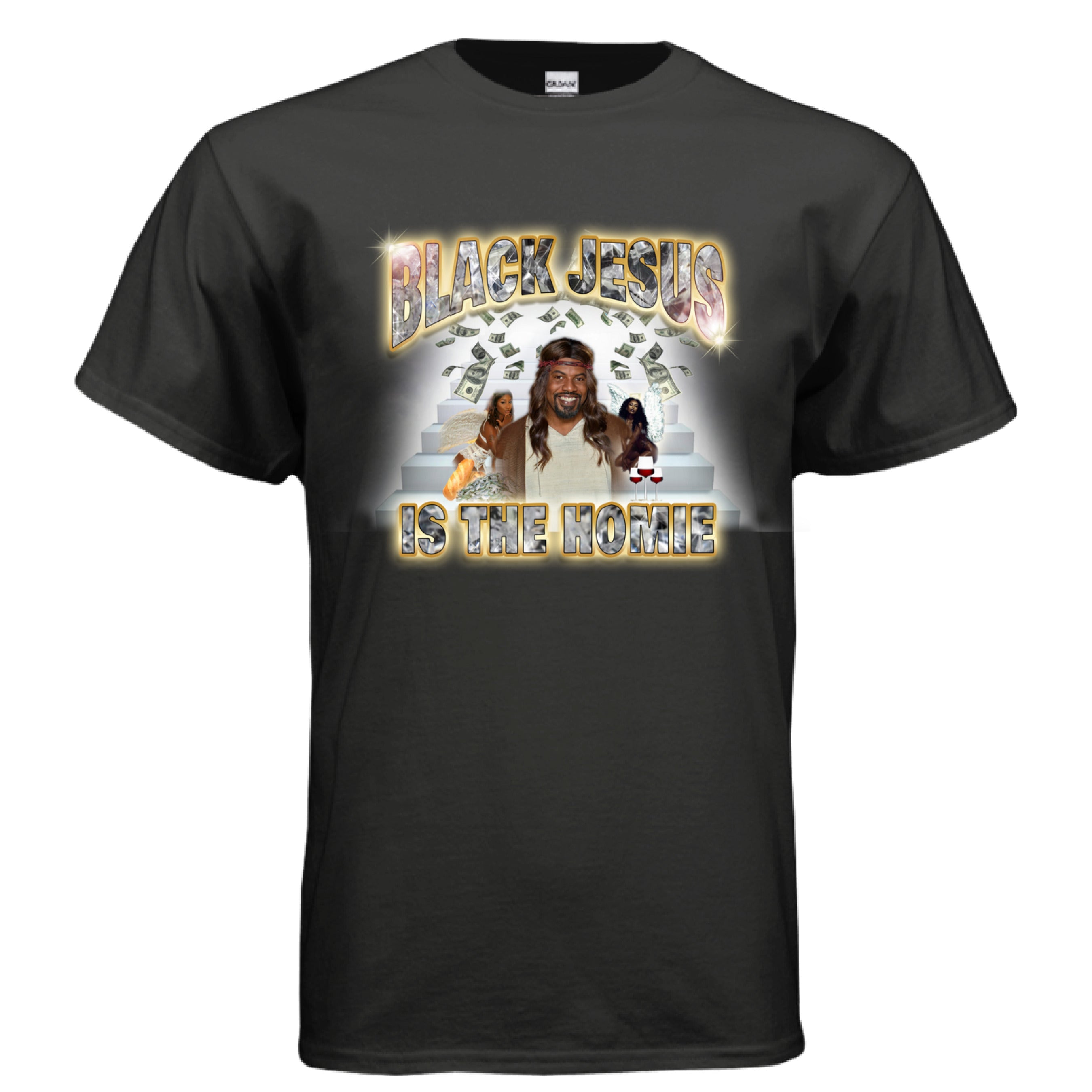 BLACK JESUS IS THE HOMIE TEE – Slink Johnson