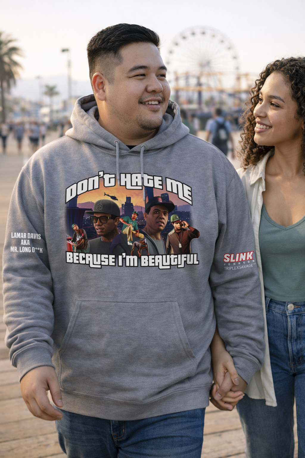 DONT HATE LD HOODIE