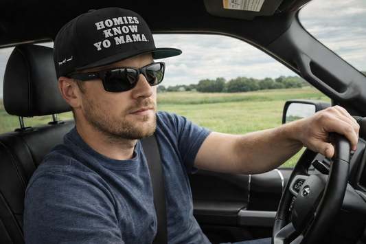 HOMIES KNOW YO MAMA FLATBILL SNAPBACK HAT