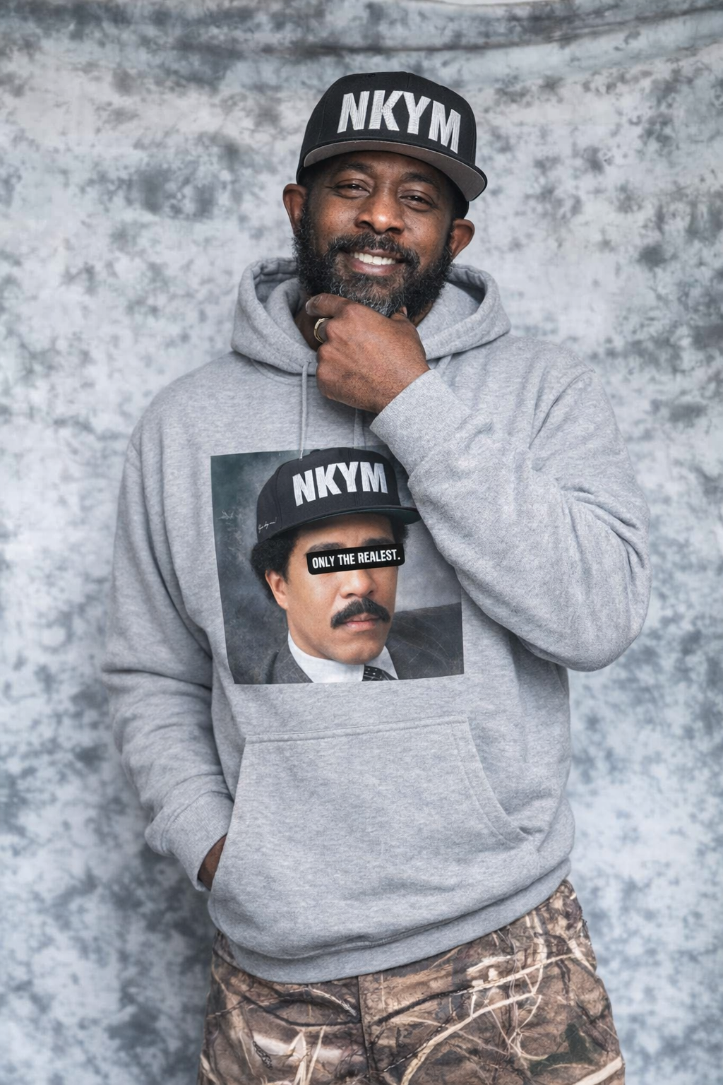 NKYM "ONLY THE REALEST" HOODIE - RP (Redacted)