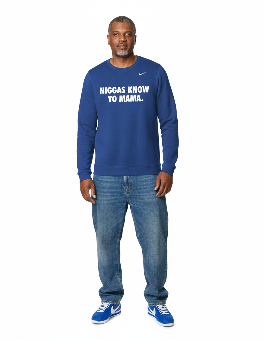 NIKE NKYM SHE DID IT SWEATSHIRT