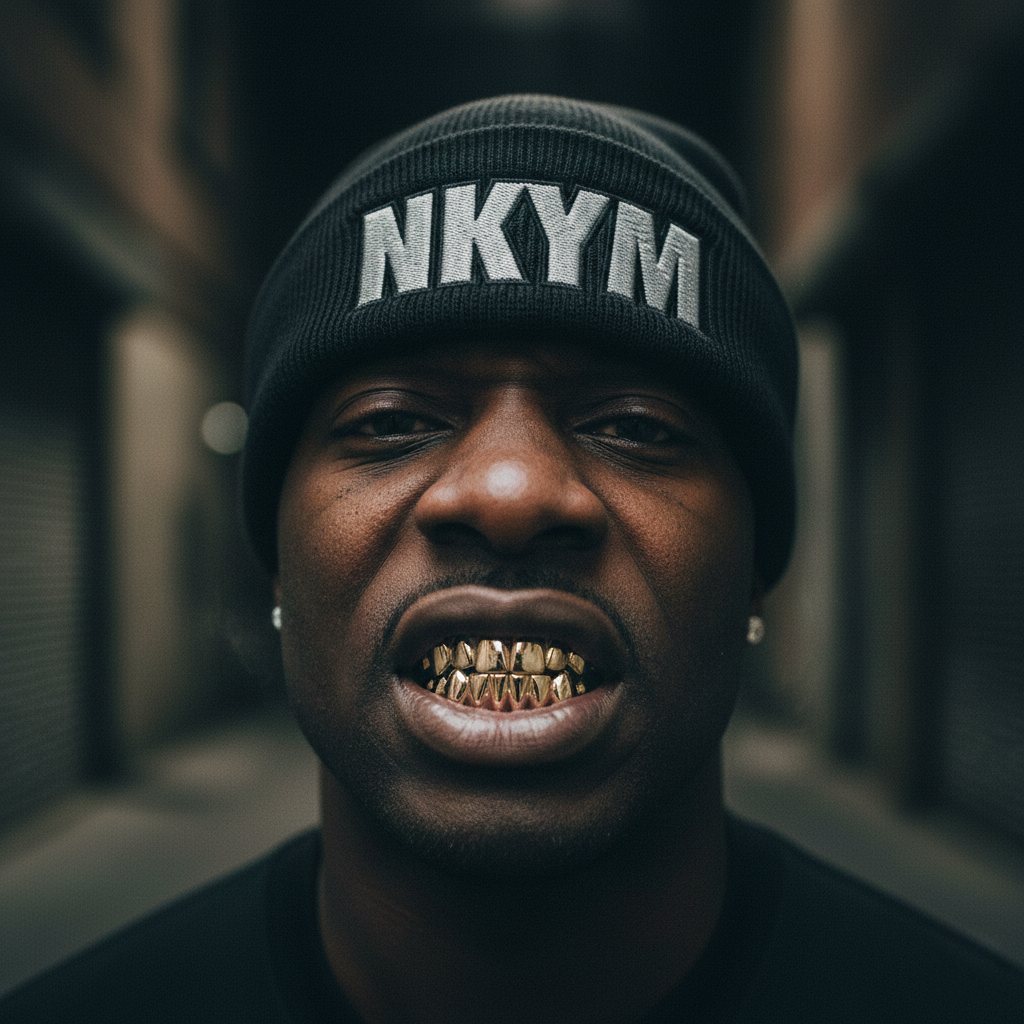 NKYM CUFFED BEANIE