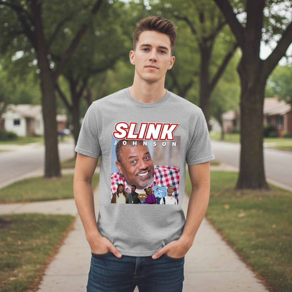 SLINK JOHNSON ICONS TEE - TALL GUY EDITION