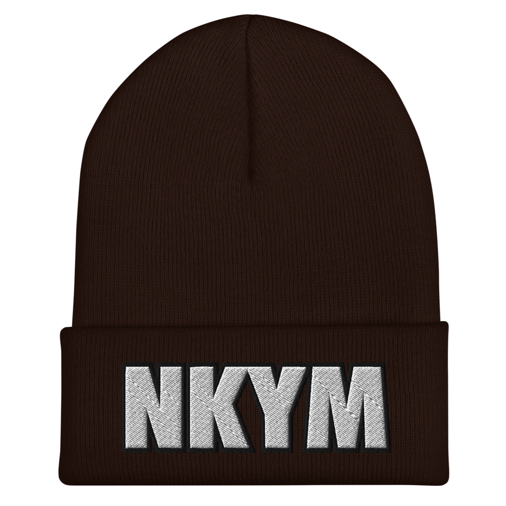 NKYM CUFFED BEANIE