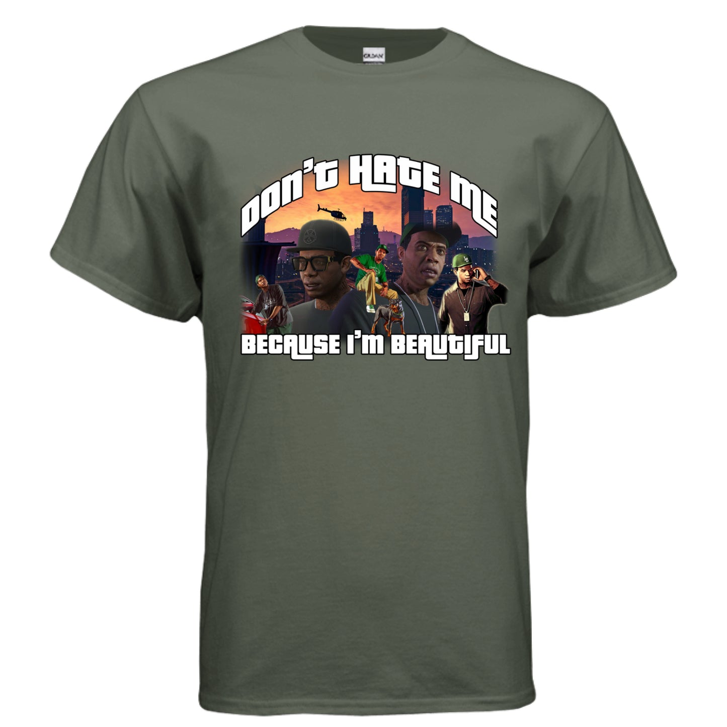 MILITARY GREEN - FRONT