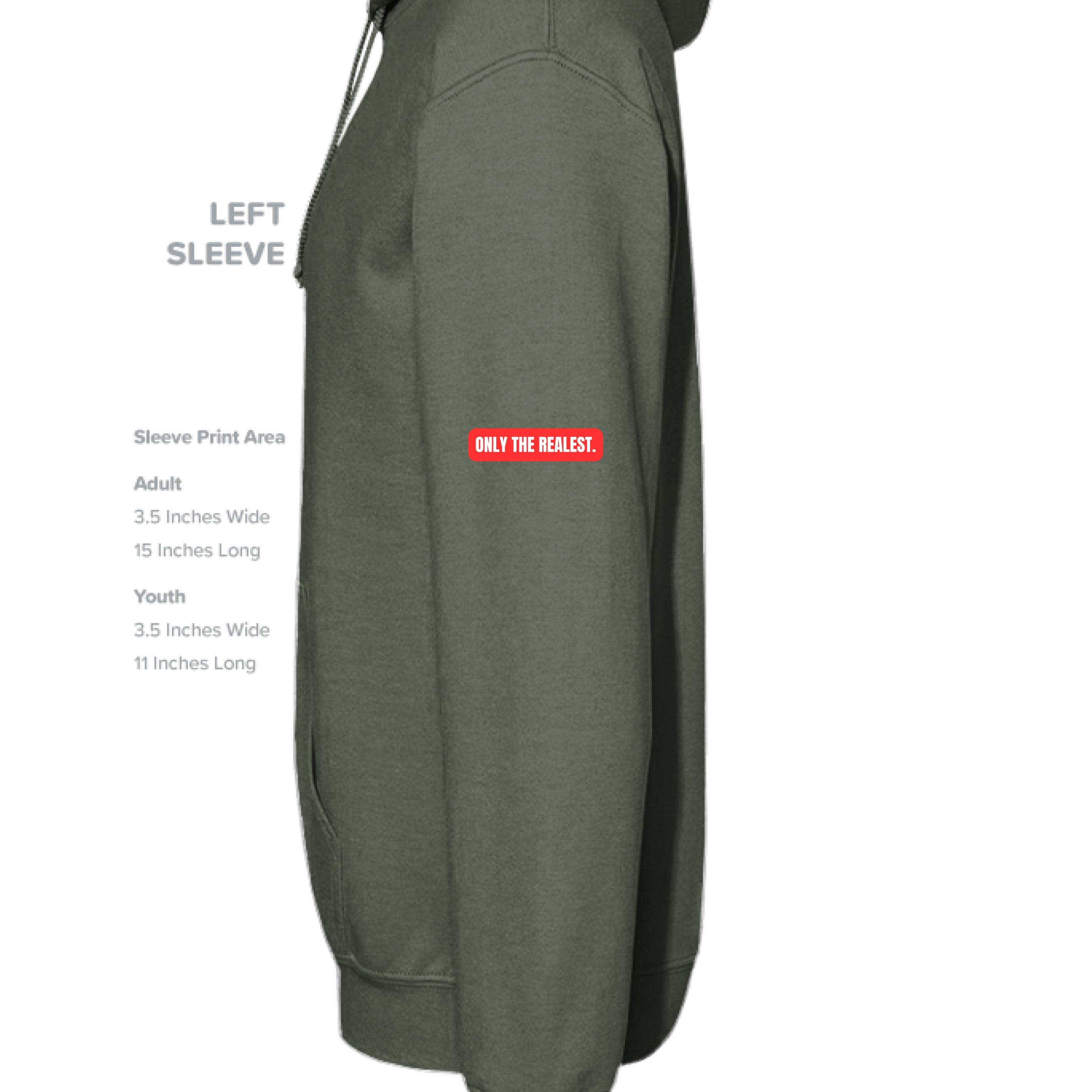 MILITARY GREEN - SLEEVE_LEFT