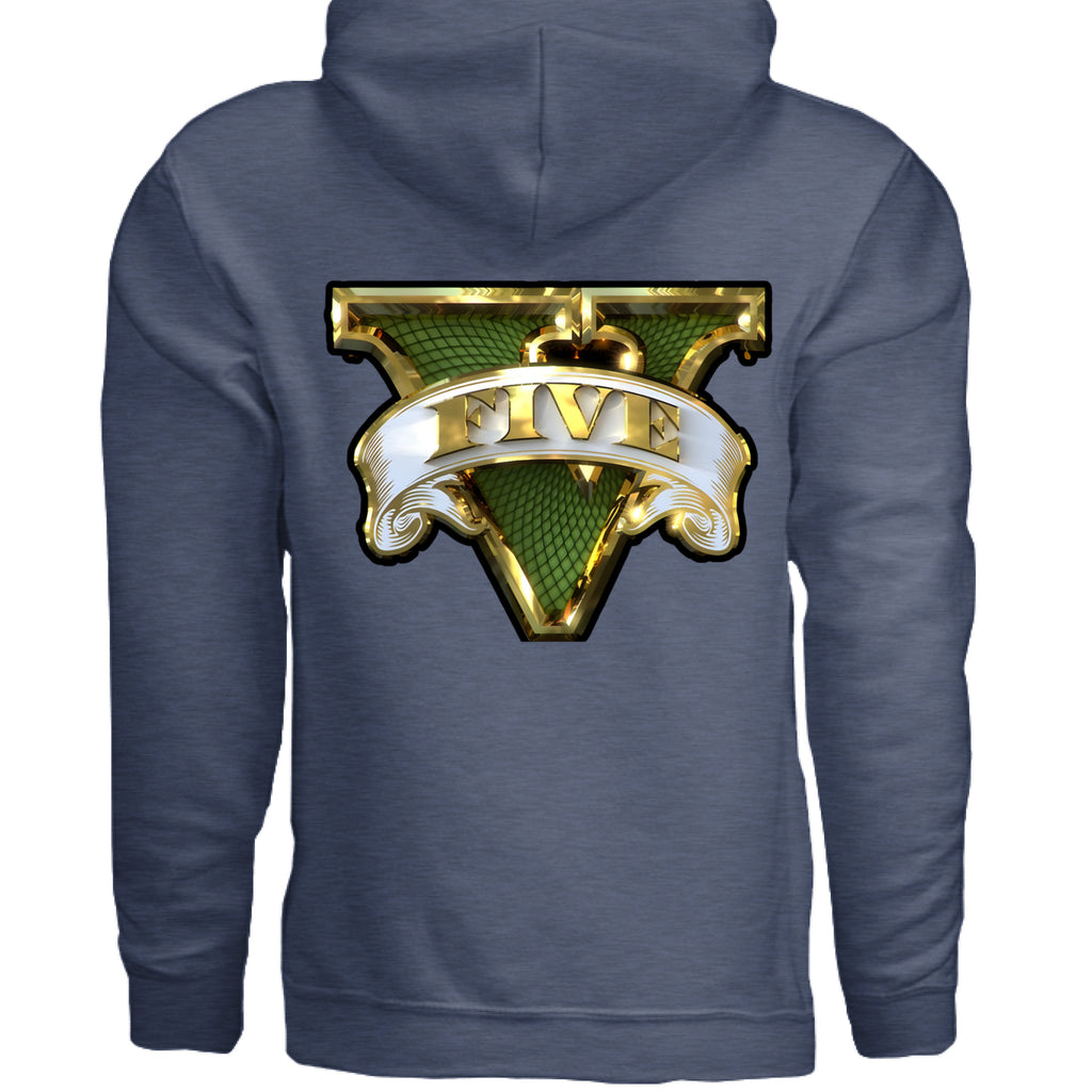 Heather Sport Dark Navy - BACK