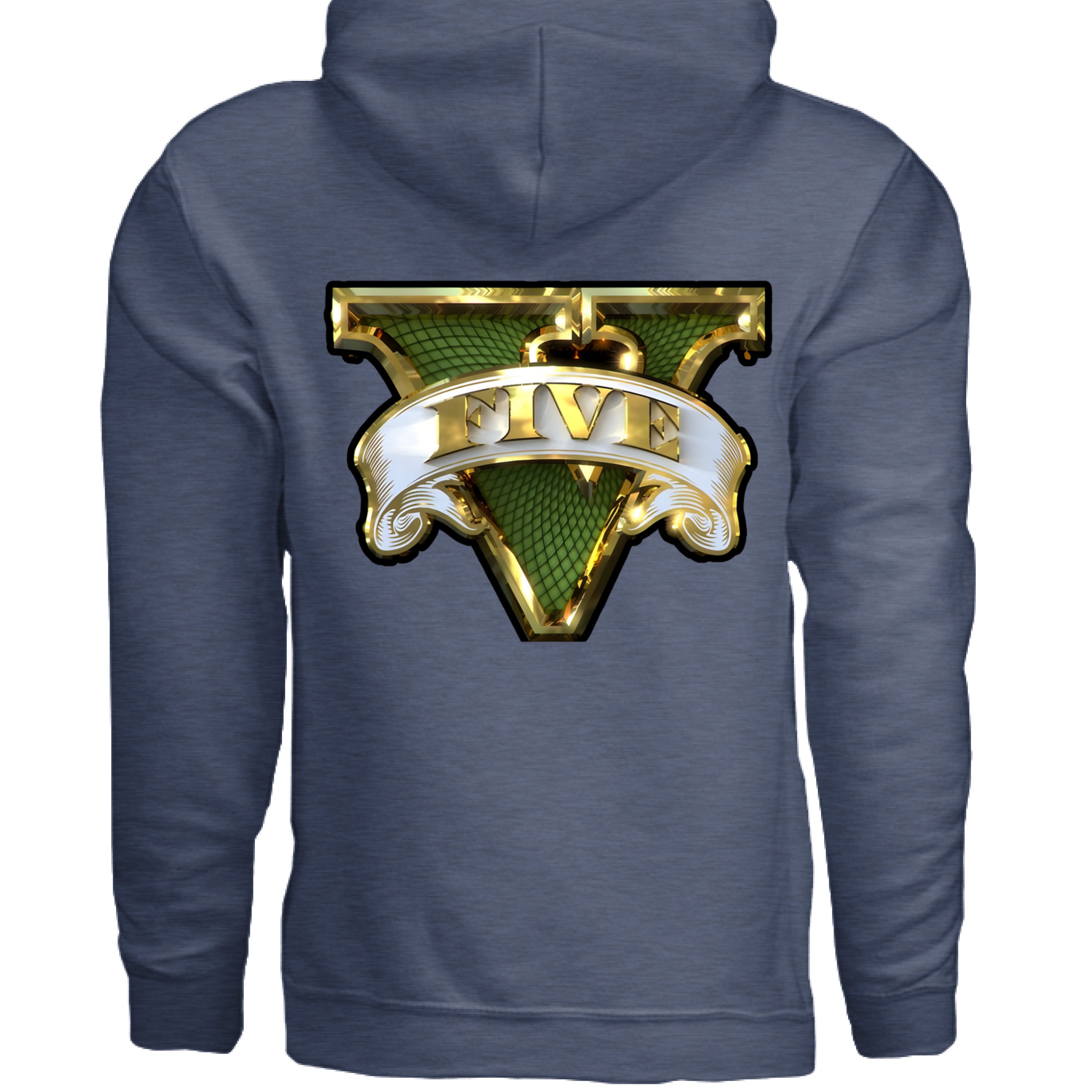 Heather Sport Dark Navy - BACK