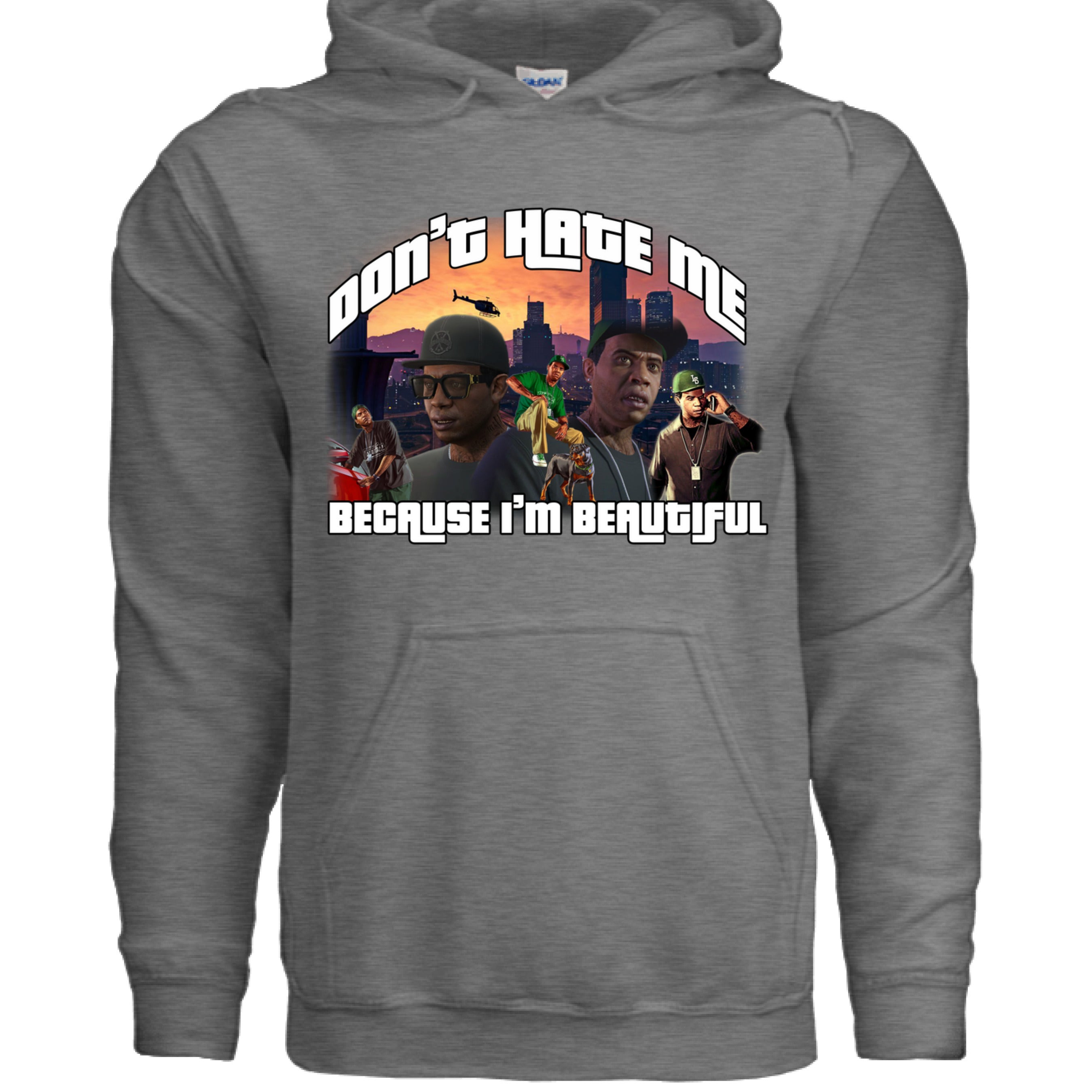 GRAPHITE HEATHER - FRONT