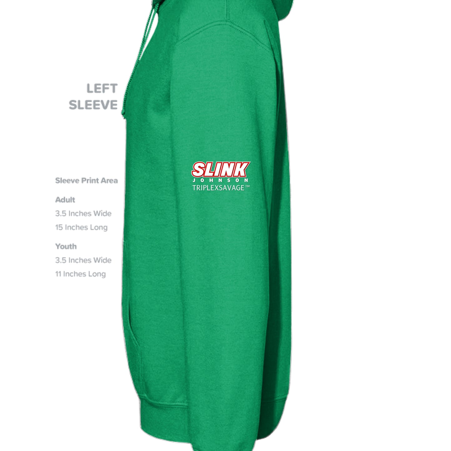 IRISH GREEN - SLEEVE_LEFT