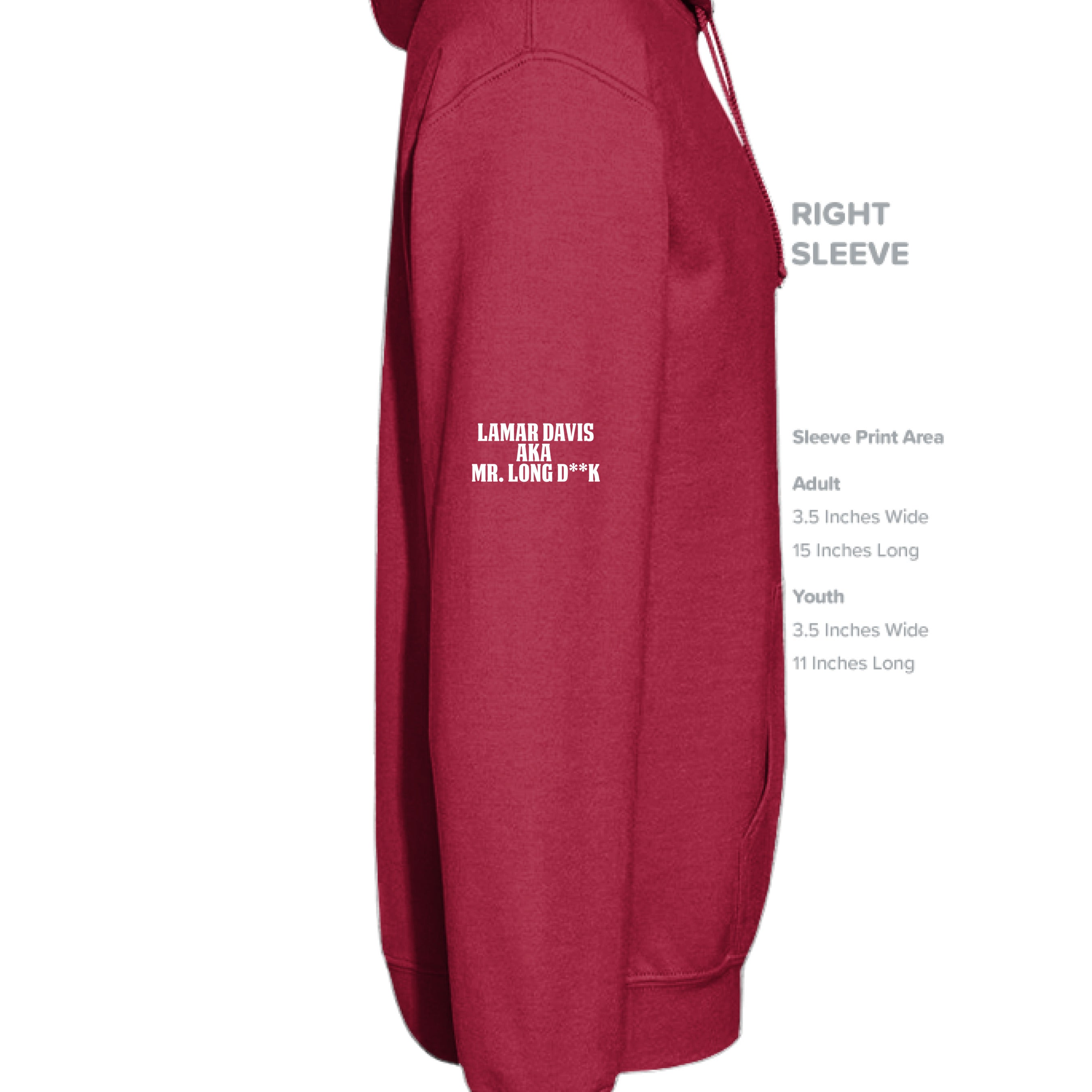 CHERRY RED - SLEEVE_RIGHT