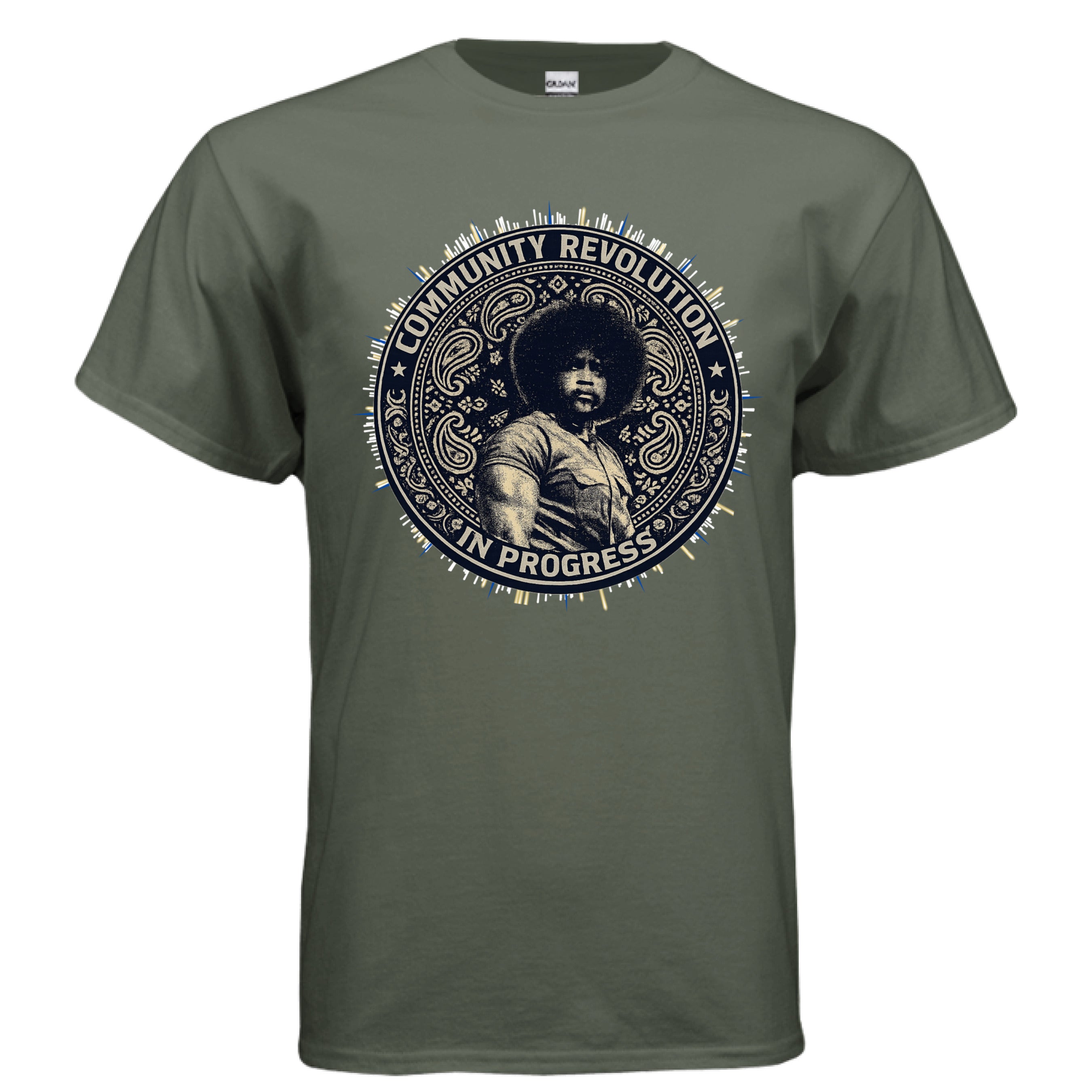 MILITARY GREEN - FRONT