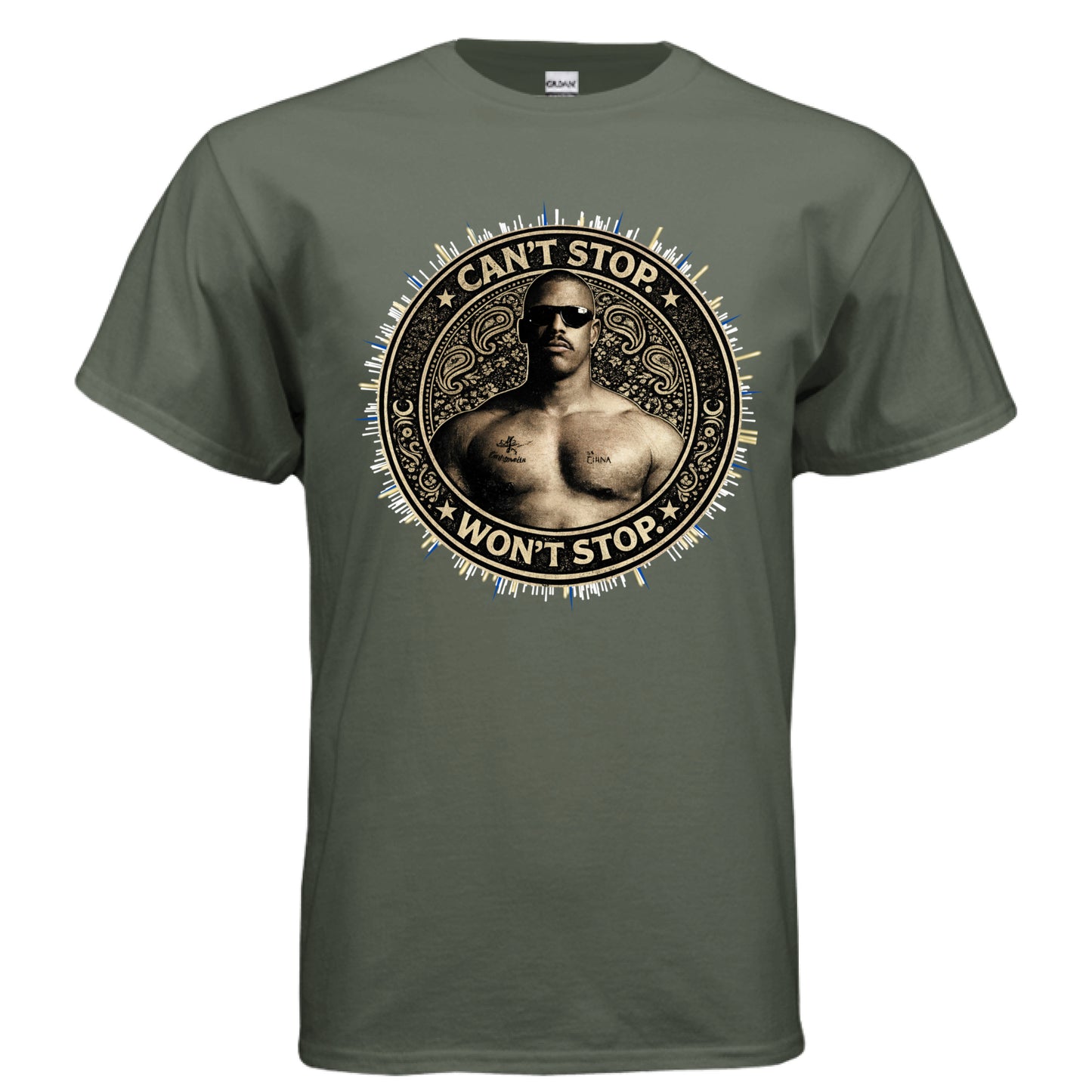 MILITARY GREEN - FRONT