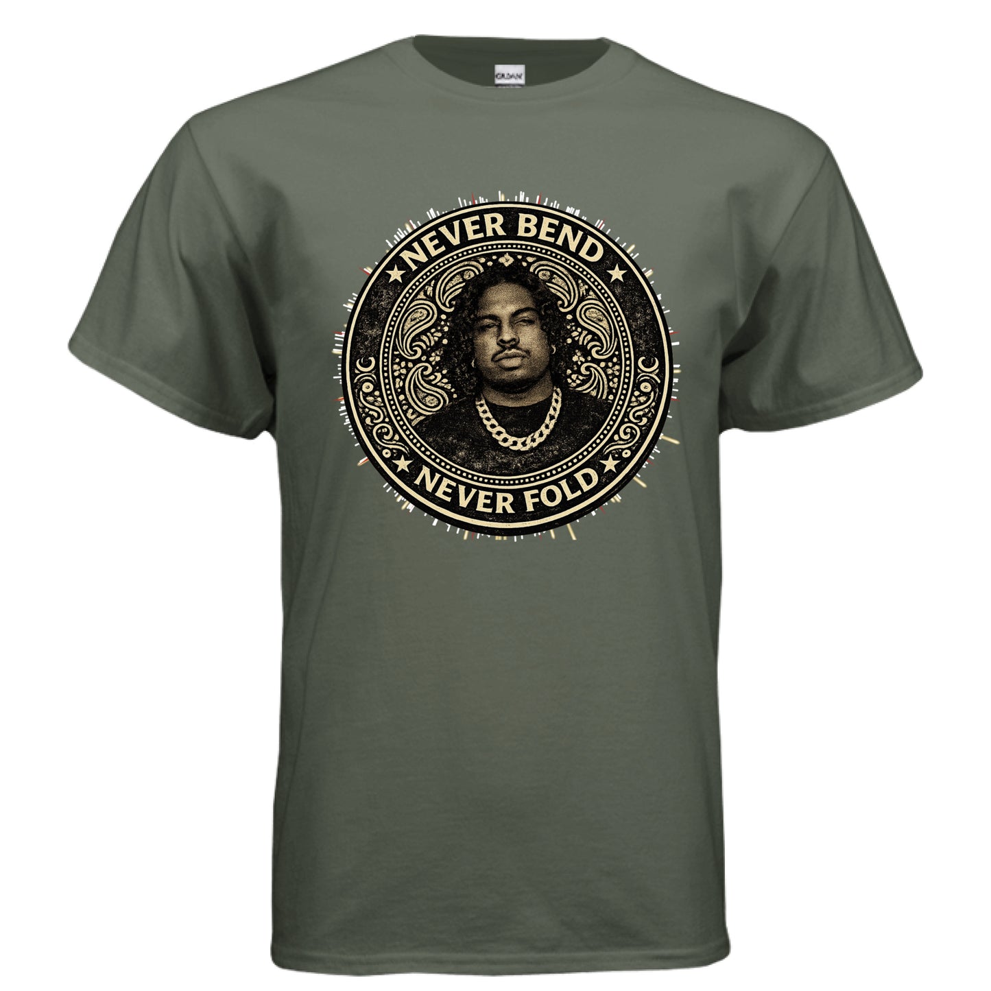 MILITARY GREEN - FRONT