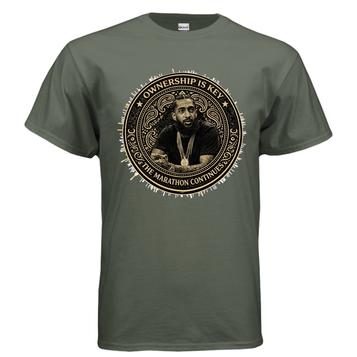 MILITARY GREEN - FRONT